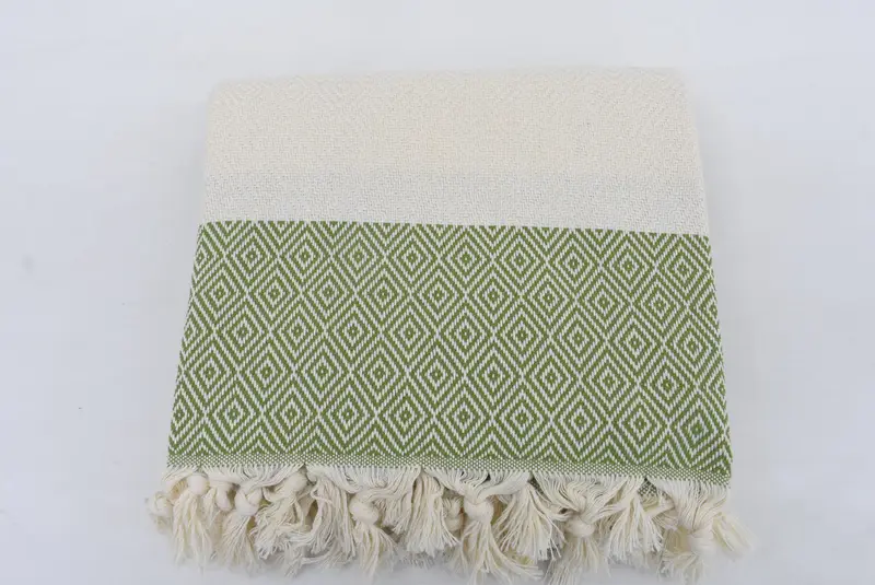 Beach towel, 70x40 Cotton Diamond Towel, Gift For Her, Turkish bath towel, Gift For Best Friend, Personalized Turkish bath towel for home decor - 6