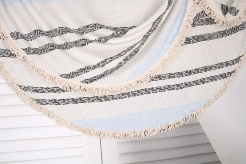 Absorbent towel, Custom Turkish Towel, Soft towel, Custom Name Towel, 64x64 Cotton Round Diamond Towel, Valentines Day Gift Idea, Turkish Towel USA - 8