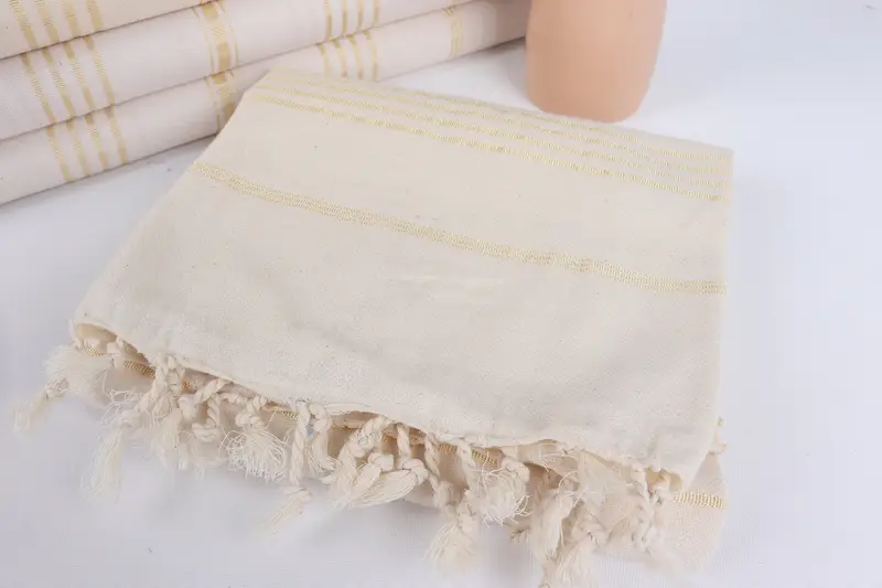 Turkish beach towel, Custom Beach Towel, Christmas Favors, Sand-resistant towel, Embroidery Towel, 70x40 Cotton Striped Towel, Cute Beach Towel - 5