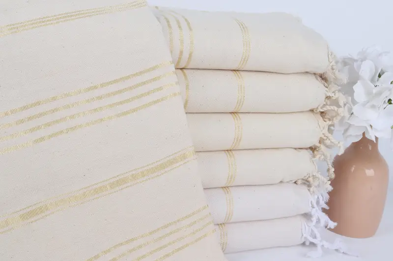 Turkish beach towel, Custom Beach Towel, Christmas Favors, Sand-resistant towel, Embroidery Towel, 70x40 Cotton Striped Towel, Cute Beach Towel - 1