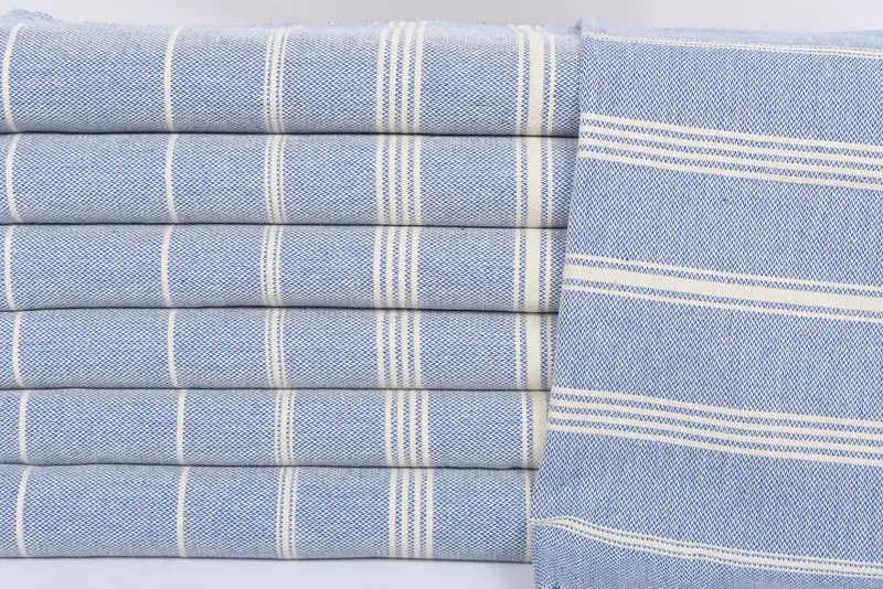 38x24 Cotton Striped Towel, Wedding Gift, Turkish Tea Towel, Bride Gift, Bathroom Towels, Custom Wedding Gift From Bridesmaid, Bridesmaid Towel - 2