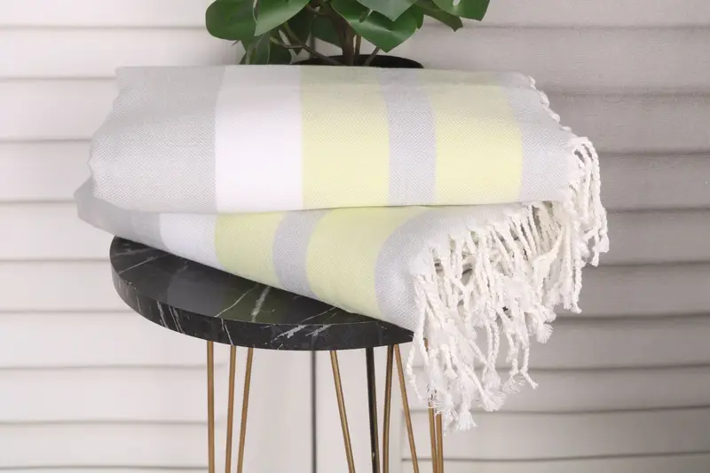 Personalized Gift For Him, 70x40 Cotton Striped Towel, Turkish beach towel, Cotton towel, Housewarming Gift, Bachelorette Party Gifts Bridesmaids - 3