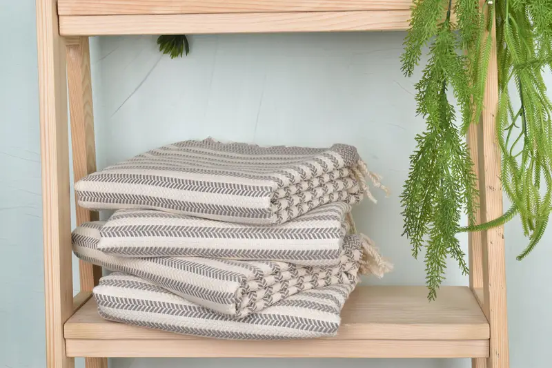 Quick-Dry Beach Towel, Turkish Towel USA, Sand-free towel, Summer Towel, 70x40 Cotton Chevron Towel, Bachelor Party Gifts, Embroidered Turkish Towel - 7