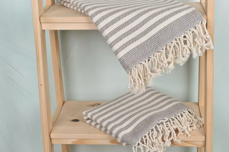Quick-Dry Beach Towel, Turkish Towel USA, Sand-free towel, Summer Towel, 70x40 Cotton Chevron Towel, Bachelor Party Gifts, Embroidered Turkish Towel - 5