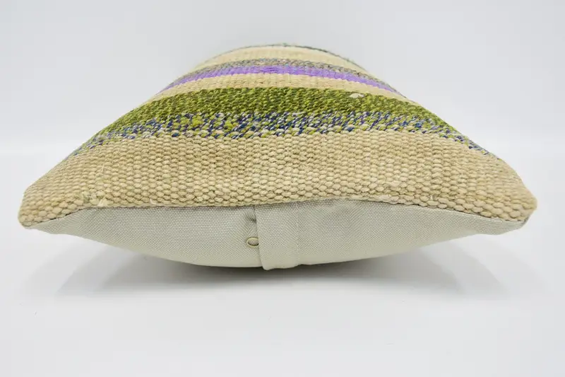 Boho Pillow, Cushion, Boho Chic Cushion Case, Boho Pillow Sham Cover, Interior Designer Pillow, Ethnic Pillow Cover Cushion, 12x20 Beige Pillow Sham - 5