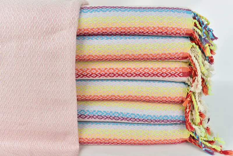Personalized Turkish Towel, Organic Cotton Towel, Turkish beach towel, Bachelorette Party Favor, Monogram Turkish Towel, 70x40 Cotton Diamond Towel - 1