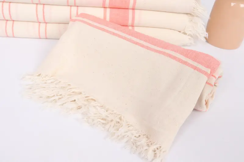Best Friend Gift Ideas, Cute Beach Towel, Bachelorette Party Gift, Bridesmaid Gift, Yoga Towel, Custom Towel, 68x36 Cotton Striped Towel - 4
