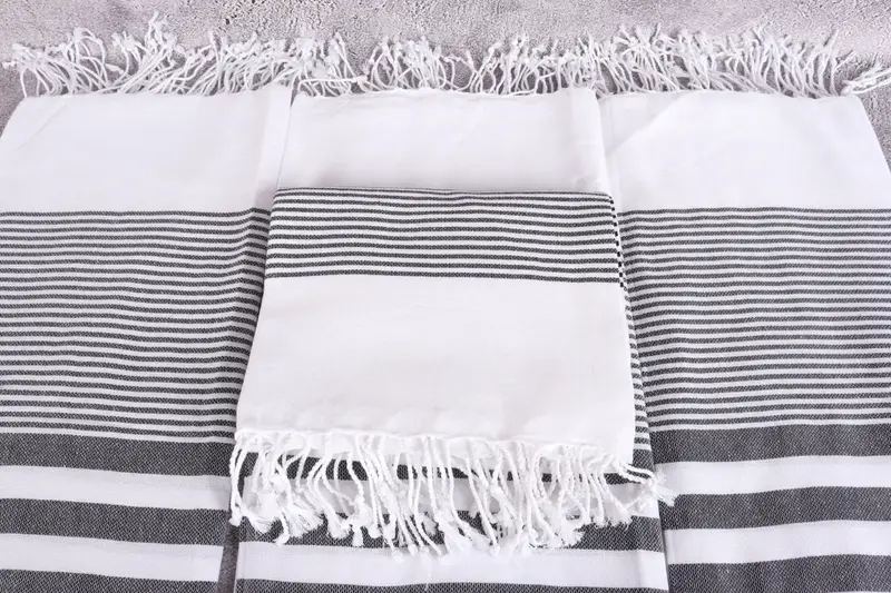 Hammam towel, Merry Christmas Gifts, 70x40 Cotton Striped Towel, Travel towel, Scarf Towel, Arizona Bachelorette Party Favors, Turkish beach towel - 4