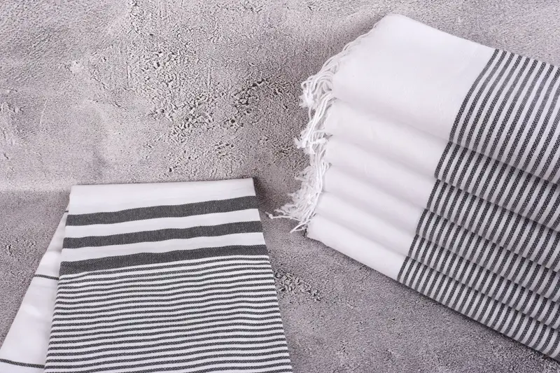Hammam towel, Merry Christmas Gifts, 70x40 Cotton Striped Towel, Travel towel, Scarf Towel, Arizona Bachelorette Party Favors, Turkish beach towel - 2