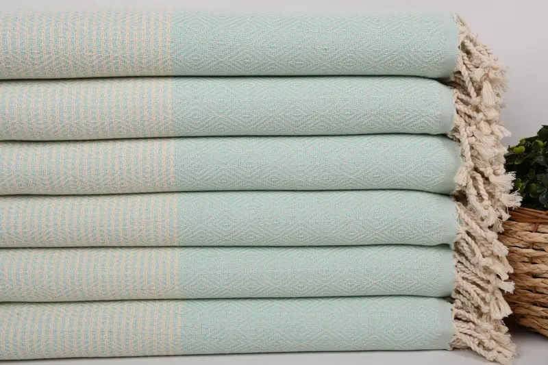Sand-free towel, Organic cotton peshtemal for spa and beach, Travel towel, 70x40 Cotton Chevron Towel, Scarf Towel, Custom Towel, Personalised Gift - 2