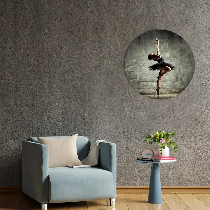 Elegant Printed Glass: Perfect Gift for Ballerina Enthusiasts