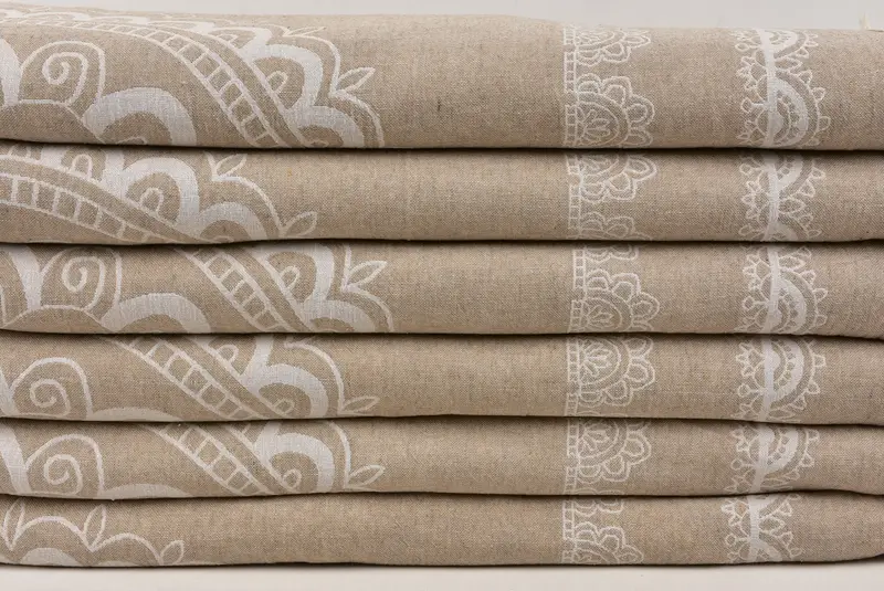 Organic Throw, Aesthetic Blanket, Woven Throw Blanket, 88x80 Cotton Ethnic Design Towel, Woven Blanket, Welcome Wedding Gift, Boho Throw Blankets - 2
