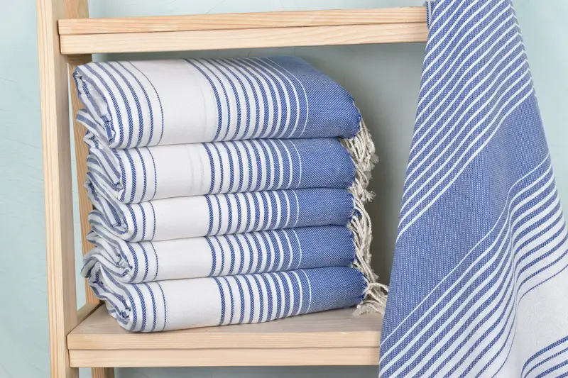 Best Friend Gift Ideas, 60x38 Cotton Striped Towel, Thin towel, Custom Wedding Gift, Pool Towels, Bachelorette Party Gifts, Custom Bath Towel - 2