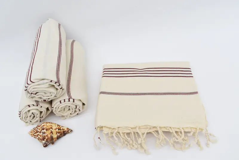 Turkish Towel Beach, Bridesmaid Gift, Christmas Favors, Spooky Bachelorette Party Favors, 70x40 Linen Striped Towel, Spa Towel, Hammam towel - 8