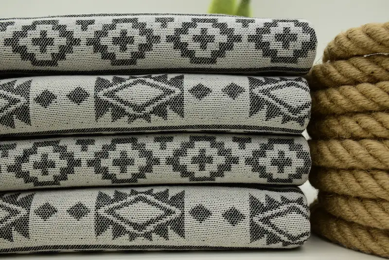 70x36 Cotton Aztec Towel, Family Gift Basket, Gift For Him, Personalized Towel, Valentines Day Gift, Gym Towel, Bachelorette Party Gifts Bridesmaids - 3
