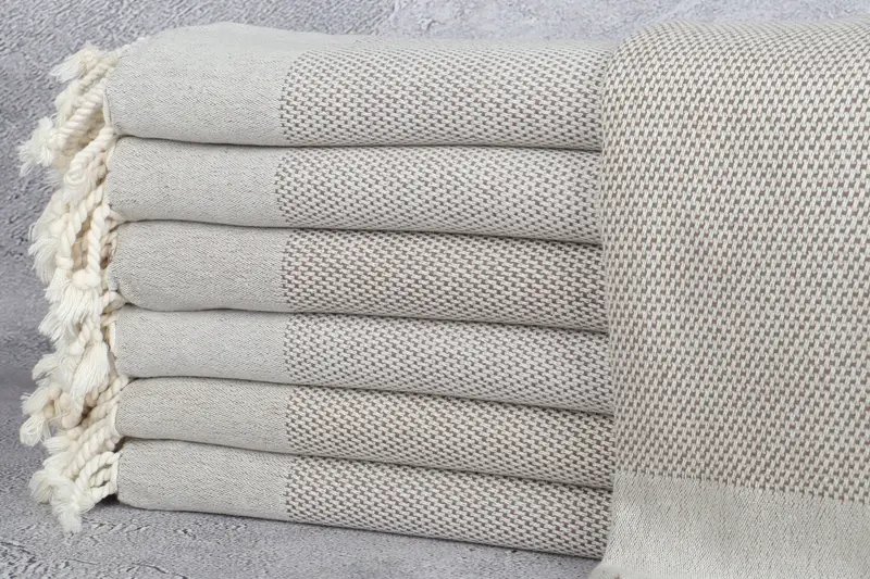 Sand-resistant towel, Personalized Home Gift Wedding, Custom Towel, Engagement Gift, 70x40 Cotton Geometric Towel, Quick-Dry Beach Towel - 1