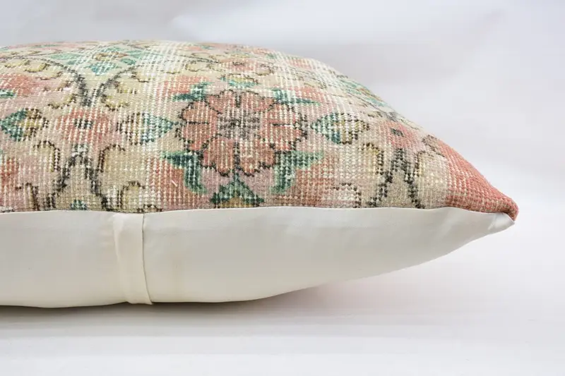 Boho Pillow Sham Cover, Nomadic Pillow Cover, Gift Pillow, Cushion Case, 32x32 Red Cushion Cover, Boho Pillow, Living Room Throw Cushion Case - 6