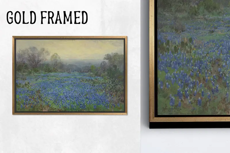 Julian Onderdonk Çiçek Kıyı Alanı Kanvas Tablo