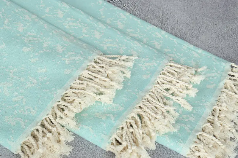 Turkish Towel USA, Turkish bath towel, Bachelorette Beach Towel, Wedding Gift For Bride, Best Beach Towel, 70x40 Cotton Carretta Patterned Towel - 6