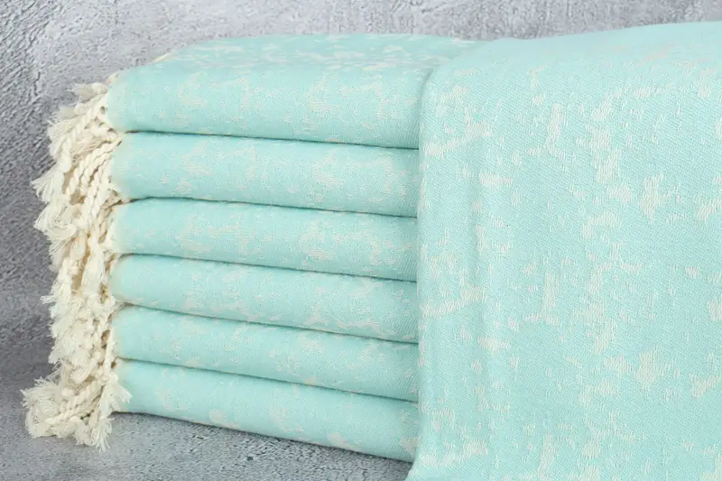 Turkish Towel USA, Turkish bath towel, Bachelorette Beach Towel, Wedding Gift For Bride, Best Beach Towel, 70x40 Cotton Carretta Patterned Towel - 2