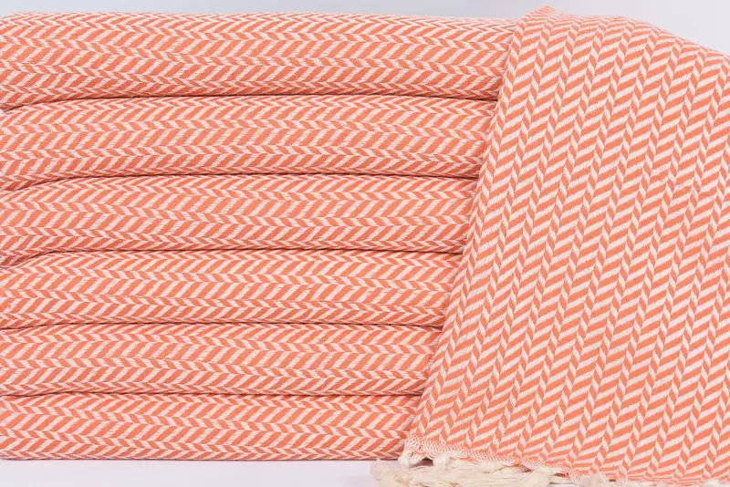 Monogrammed Hand Towel, Monogram Hand Towel, Decorative Towel, Personalized Hand Towel, Grandma Gift, Housewarming Gift, 36x18 Cotton Chevron Towel - 2