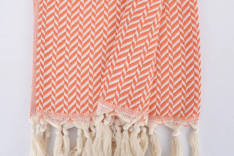 Monogrammed Hand Towel, Monogram Hand Towel, Decorative Towel, Personalized Hand Towel, Grandma Gift, Housewarming Gift, 36x18 Cotton Chevron Towel - 8