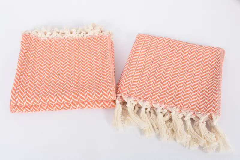 Monogrammed Hand Towel, Monogram Hand Towel, Decorative Towel, Personalized Hand Towel, Grandma Gift, Housewarming Gift, 36x18 Cotton Chevron Towel - 7