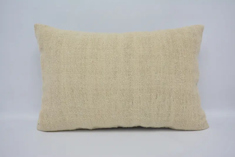 Antique Pillows, Boho Pillow Sham Cover, Armchair Cushion Case, Pillow Case, Tapestry Cushion Case, 16x24 Beige Pillow Case, Pillow for Couch - 1
