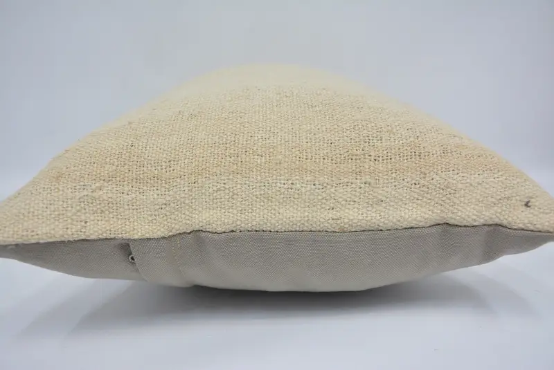 Antique Pillows, Boho Pillow Sham Cover, Armchair Cushion Case, Pillow Case, Tapestry Cushion Case, 16x24 Beige Pillow Case, Pillow for Couch - 5