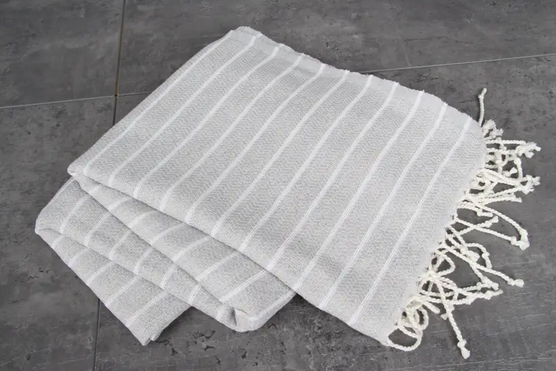 Wedding Favors, Custom Wedding Gift, 70x40 Cotton Striped Towel, Gift Boxes Towel, Cotton towel, Peshtemal beach towel with unique design - 5