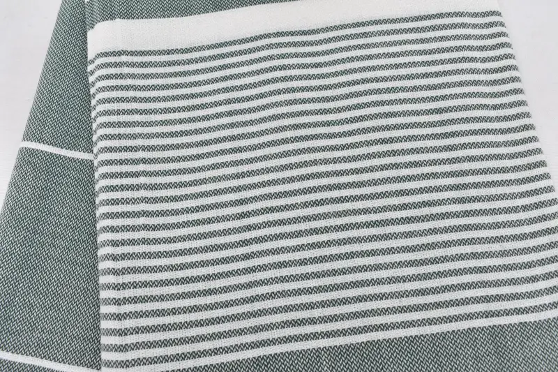 70x40 Cotton Striped Towel, Turkish hand towel, Bridesmaid Gift, Peshtemal Towel, Organic Beach Towel, Baby Boy Gift, Beach Theme Wedding Gift - 6