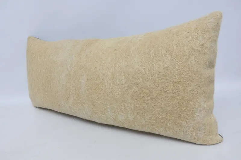 Gift Pillow, 16x36 Beige Pillow, Home Decor Pillow, Hippie Throw Pillow, Bolster Throw Pillow Sham, Custom Pillow Case, Antique Pillows, Pillow Sham - 4