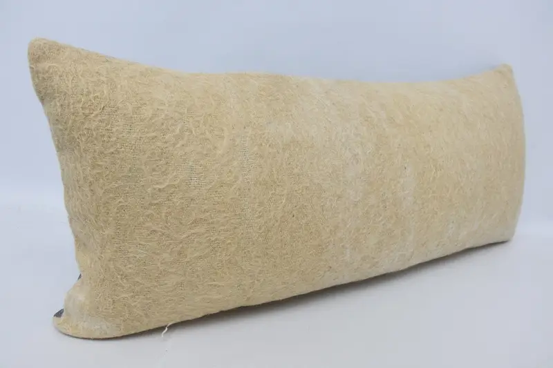 Gift Pillow, 16x36 Beige Pillow, Home Decor Pillow, Hippie Throw Pillow, Bolster Throw Pillow Sham, Custom Pillow Case, Antique Pillows, Pillow Sham - 3