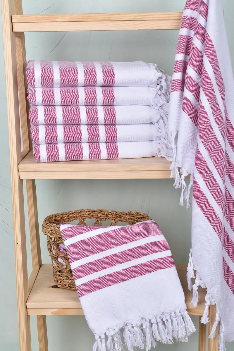 Quick-Dry Beach Towel, Valentines Day Gift Idea, Custom Bath Towel, Summer Towel, 70x40 Cotton Herringbone Towel, Home Decor Gifts, Bath towel - 3