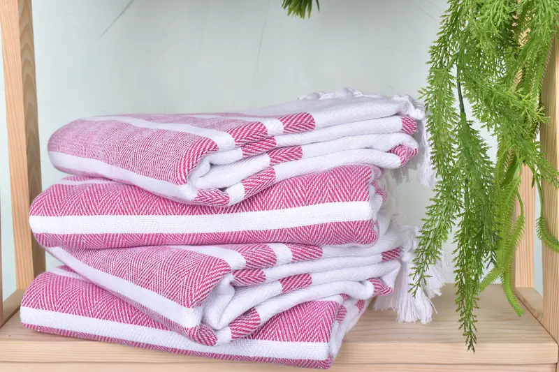 Quick-Dry Beach Towel, Valentines Day Gift Idea, Custom Bath Towel, Summer Towel, 70x40 Cotton Herringbone Towel, Home Decor Gifts, Bath towel - 7