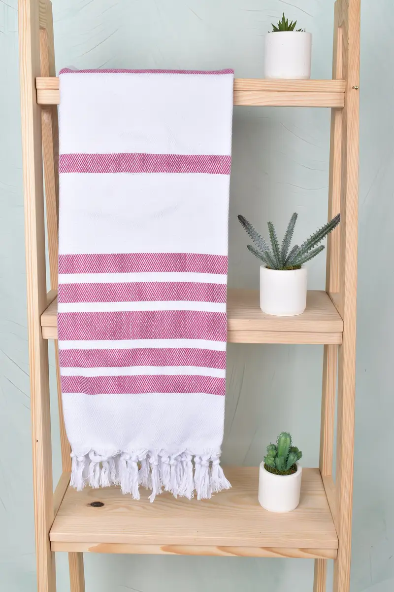 Quick-Dry Beach Towel, Valentines Day Gift Idea, Custom Bath Towel, Summer Towel, 70x40 Cotton Herringbone Towel, Home Decor Gifts, Bath towel - 8