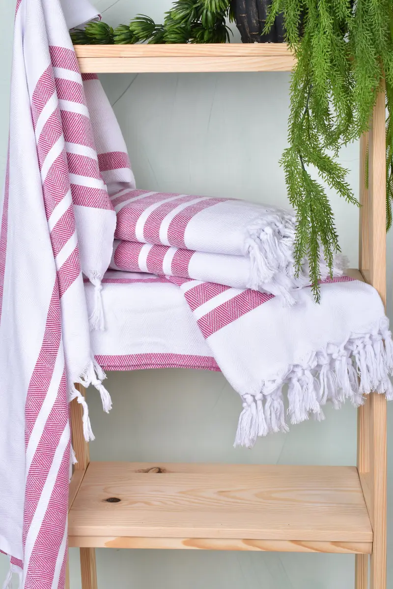 Quick-Dry Beach Towel, Valentines Day Gift Idea, Custom Bath Towel, Summer Towel, 70x40 Cotton Herringbone Towel, Home Decor Gifts, Bath towel - 6
