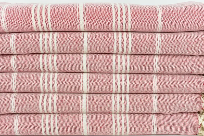 Gift For Bride, Turkish towel, Personalized Bridesmaid Gift, Handmade Gift, Best Friend Wedding Gift, Decorative Towel, 68x40 Cotton Striped Towel - 2