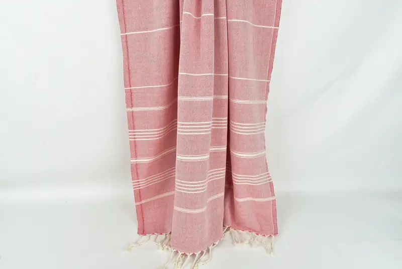 Gift For Bride, Turkish towel, Personalized Bridesmaid Gift, Handmade Gift, Best Friend Wedding Gift, Decorative Towel, 68x40 Cotton Striped Towel - 8