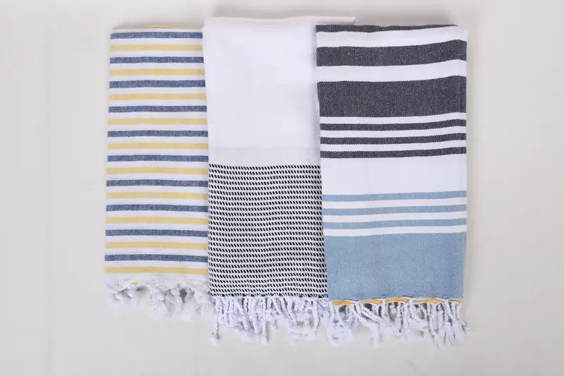 Bachelorette Party Gift, 70x40 Cotton Set of 8 Towel, Turkish hand towel, Beach Towel Gift, Custom Name Towel, Bridal Shower Favor, Organic Towel - 7