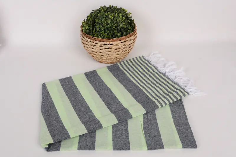Personalized Turkish Towel, Personalized Bridesmaid Gift, 68x36 Cotton Striped Towel, Best Wedding Gift, Custom Wedding Gifts, Valentines Day Gift - 4