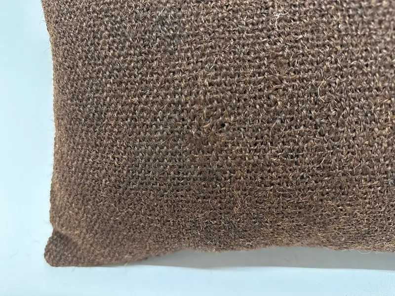 Brown Southwestern Embroidered Pillow, 12x20 Inches Throw Pillow - 2