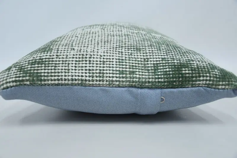12x20 Green Cushion, Kilim Pillow, Floor Cushion Cover, Chair Pillow Case, Gift Pillow, Pillow for Sofa, Chair Pillow, Pillow Sham - 5