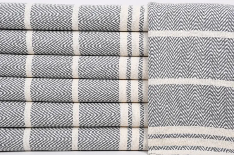 Wedding Favors, Girl Trip Party Favor, Welcome Wedding Gift, Personalized Hand Towel, 40x20 Cotton Striped Towel, Turkish Towel Hand Towel - 1