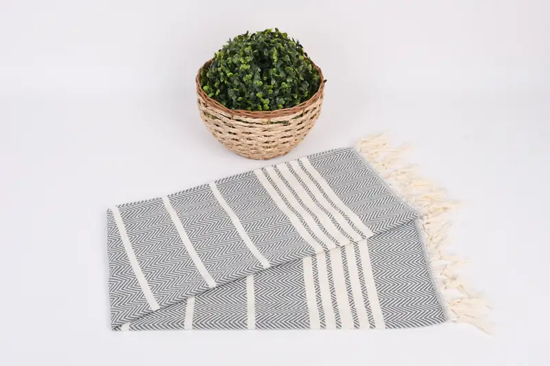 Wedding Favors, Girl Trip Party Favor, Welcome Wedding Gift, Personalized Hand Towel, 40x20 Cotton Striped Towel, Turkish Towel Hand Towel - 4