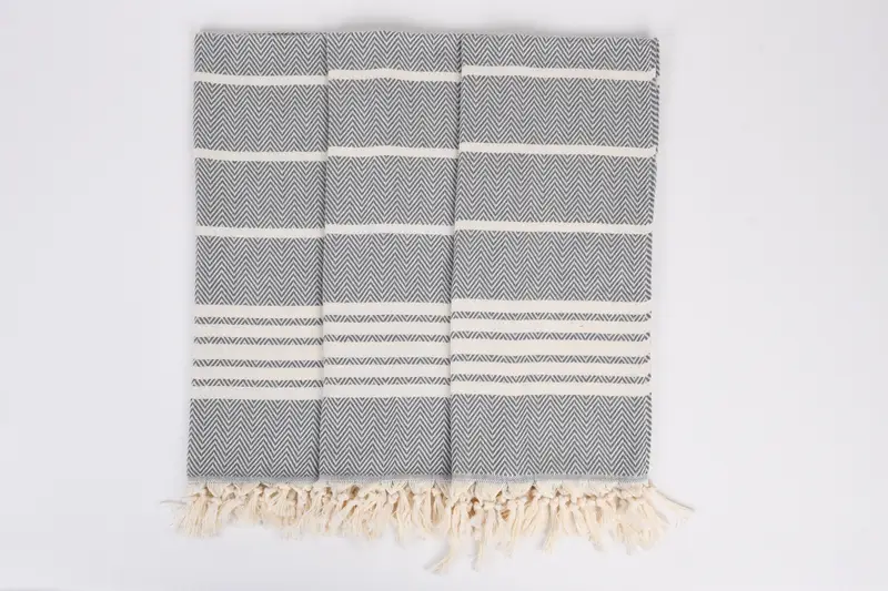 Wedding Favors, Girl Trip Party Favor, Welcome Wedding Gift, Personalized Hand Towel, 40x20 Cotton Striped Towel, Turkish Towel Hand Towel - 7
