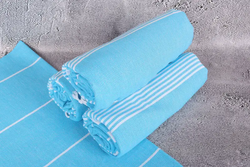 Peshtemal Towel, Thin towel, Beach Towel Bulk, 70x40 Cotton Striped Towel, Bachelor Party Favors, Turkish beach towel, Home Decor Gifts - 7