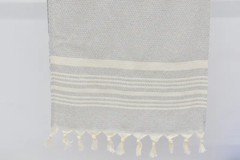 Gift For Wedding Day, Wedding Gift Ideas, Bridesmaid Gifts, Gift For Her, Monogrammed Hand Towel, Monogram Kitchen Towel, 40x18 Cotton Striped Towel - 7
