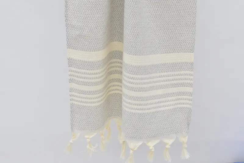 Gift For Wedding Day, Wedding Gift Ideas, Bridesmaid Gifts, Gift For Her, Monogrammed Hand Towel, Monogram Kitchen Towel, 40x18 Cotton Striped Towel - 8
