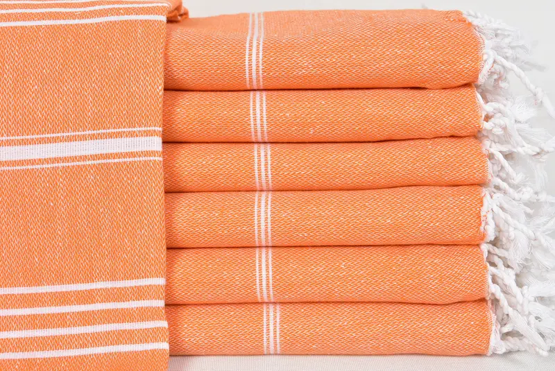Personalized Gift For Her, 70x40 Cotton Striped Towel, Bridesmaid Gift, Gym Towel, Wedding Gifts Towel, Peshtemal Towel, Lightweight Turkish towel - 1